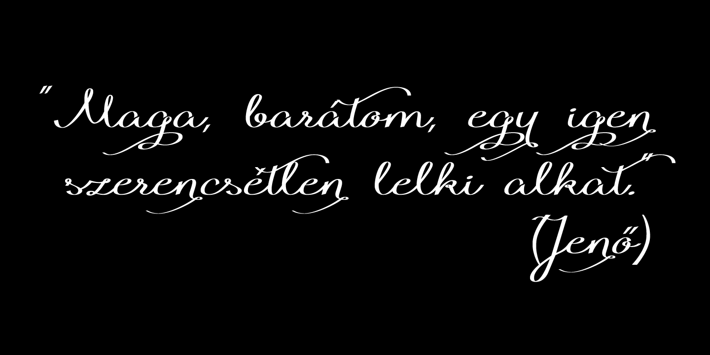 字体预览样张