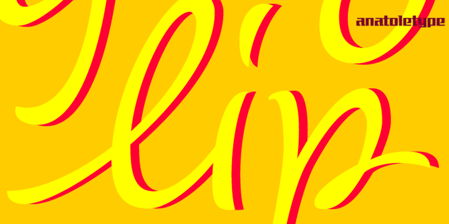 字體預覽樣張