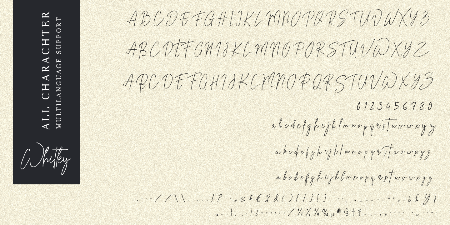 字體預覽樣張