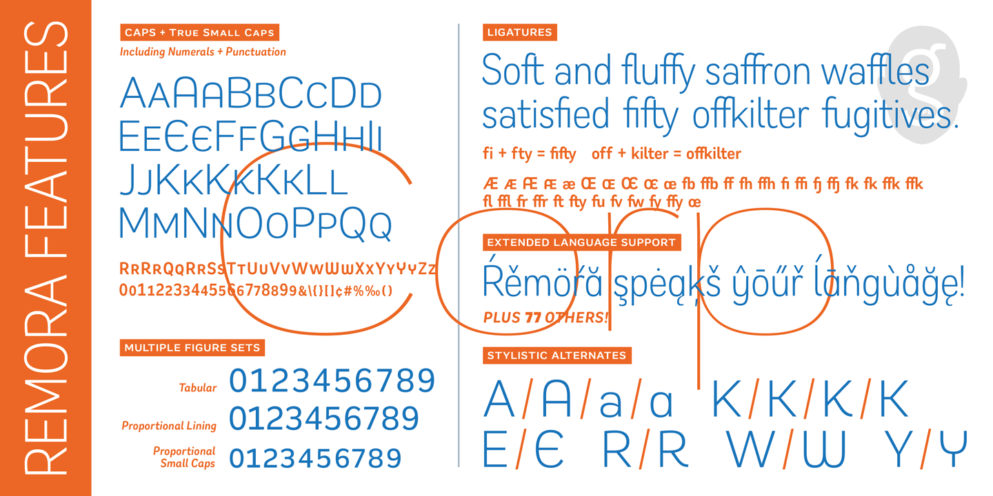 字体预览样张