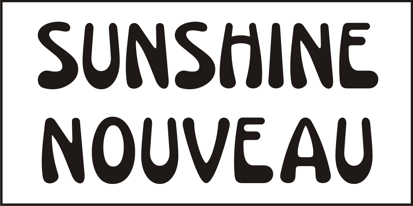 sunshinenouveauobliquejnl 購買字體授權,74sunshinenouveau