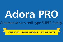Adora Condensed PRO Regular Italic