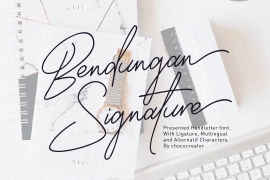 Bendungan Signature Bendungan Signature Handwritten