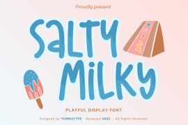 Salty Milky Clipart