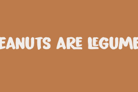 Peanut Crunch Italic