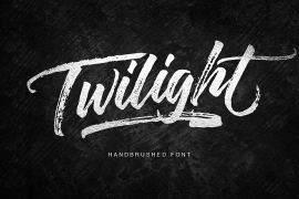 Twilight Script Swashes