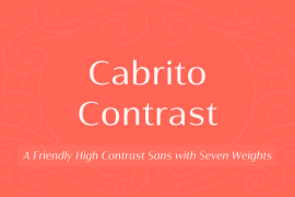 Cabrito Contrast Cond Light It