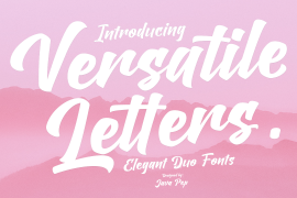 Versatile Letters Script