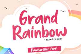 Grand Rainbow Script Regular