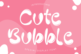 Cute Bubble Regular