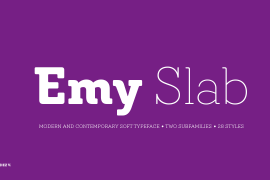 Emy Slab Black