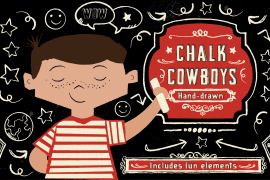 Chalk Cowboys Chalk Shapes