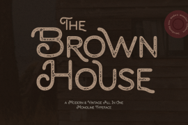 Brown House Regular