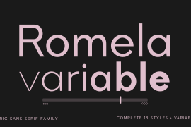 Romela Variable Italic