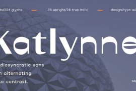 Katlynne Two Bold Neg Italic