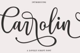 Carrolin Script Regular
