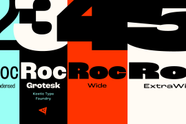 Roc Grotesk Extra Wide Extra Bold
