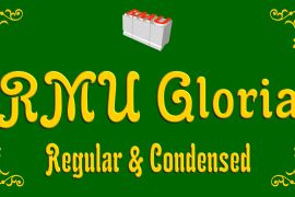 RMU Gloria Bold Condensed