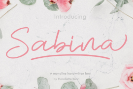 Sabina Bold Italic