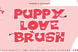 Puppy Love Brush Regular