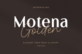 Motena Golden Script