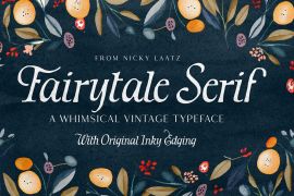 Fairytale Serif Oblique Oblique