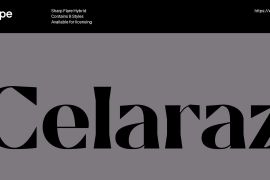 Celaraz Extra Bold Italic