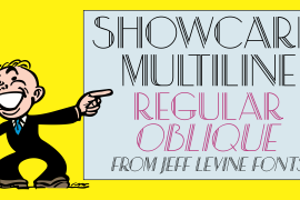 Showcard Multiline JNL Regular