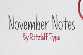 November Notes Bold