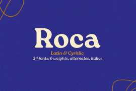 Roca Two Heavy Italic
