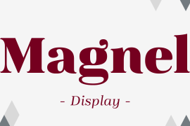Magnel Display Regular