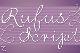 Rufus Script Bold