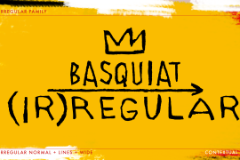 Basquiat Irregular Lines