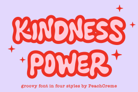 Kindness Power Bold Contour