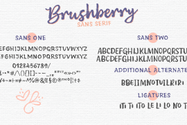 Brushberry Script