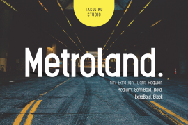 Metroland Bold