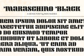 Maraschino Black