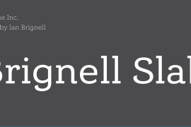 Brignell Slab Bold Italic