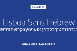 Lisboa Sans Hebrew Bold