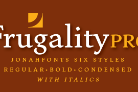 Frugality Pro Condensed