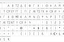 Ongunkan Greek Script Regular