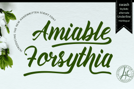 Amiable Forsythia