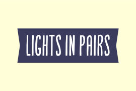 Lights in Pairs Italic