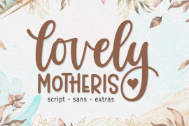 Lovely Motheris Font Duo Extras Regular
