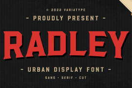 Radley Serif Cut