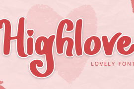 Highlove Italic