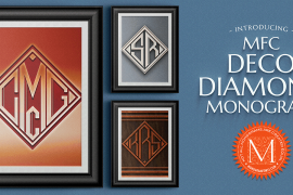 MFC Deco Diamond Monogram Regular