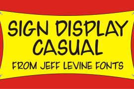 Sign Display Casual JNL