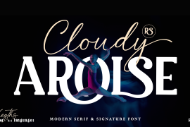 Cloudy Arolse  Script