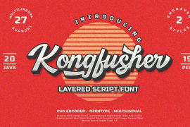 Kongfusher Half Engraved